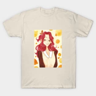 Red Head Girl T-Shirt